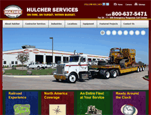 Tablet Screenshot of hulcher.com